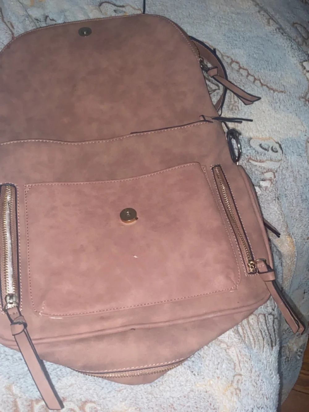 Women’s Tan Crossbody Shoulder Bag - Classic Everyday Style